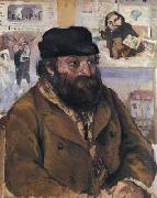 Camille Pissarro Portrait Paul Cezanne Germany oil painting artist